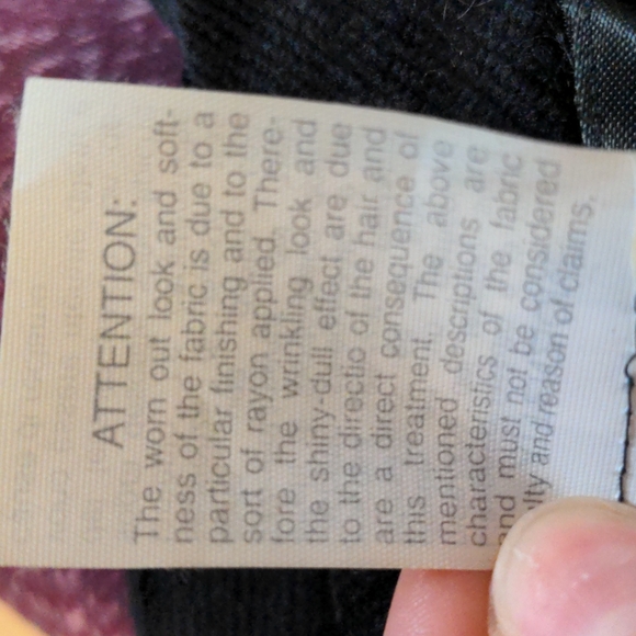 Giorgio Armani vintage black textured 5 button collared long blazer jacket sz 44 - Picture 10 of 11